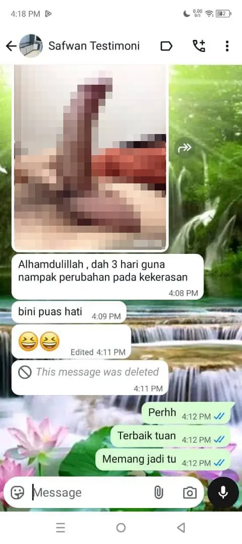Maklum balas pelanggan yang disensor
